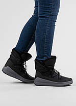 Дутики жіночі чорні, фото 3