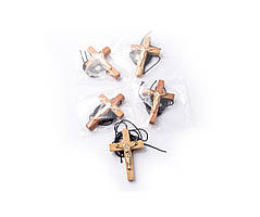 Дерев'яний хрестик натільний