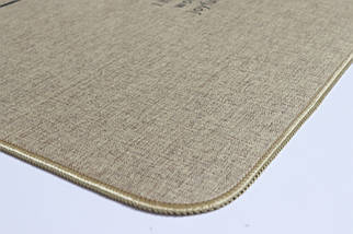 Килимок вхідний "Льон" на пружній каучуковій основі 45x75 см tree 5392/9, фото 4