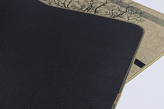 Килимок вхідний "Льон" на пружній каучуковій основі 45x75 см deer 5392/3, фото 5