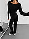 Жіночі штани-лосини; Колір чорний; Розміри — 42-44 і 44-46;, фото 2
