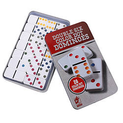 Доміно в металевій коробці