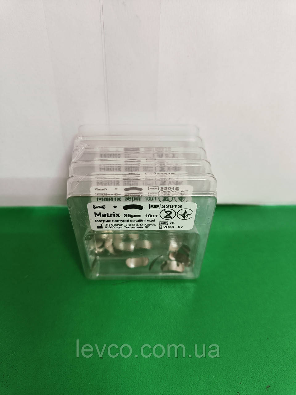 МАТРИЦІ СЕКЦІЙНІ МЕТАЛЕВІ ЛАТУС 3201 Н МАЛІ  50 МК, фото 1