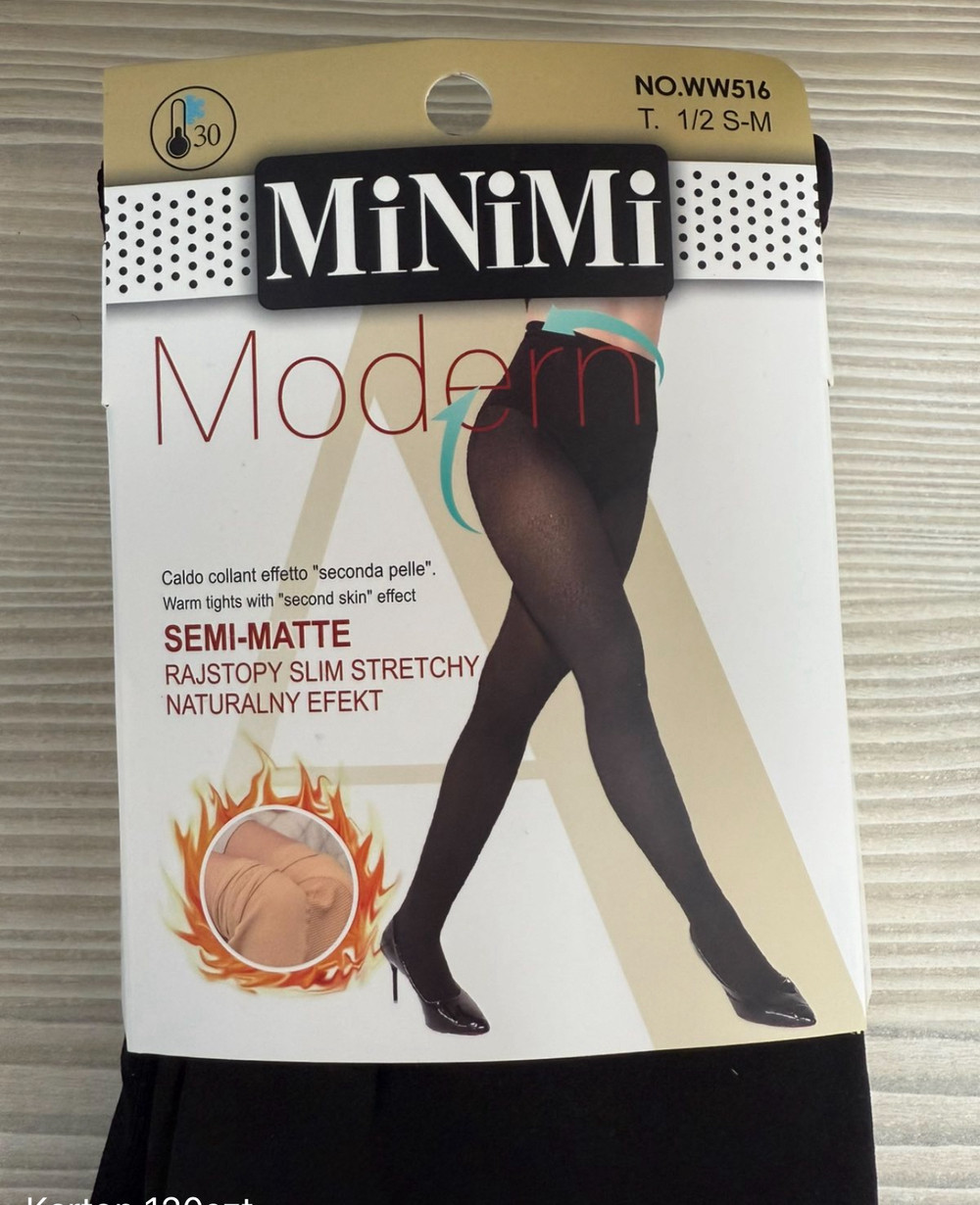 Колготи жіночі ефект голих ніжок , з утяжкою , безшовні . MINIMI, фото 1