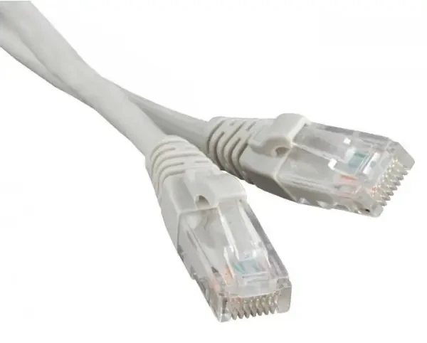 Патчкорд шт.8Р8С- 8Р8С, UTP 4пари кат-5Е, сірий, 7 м