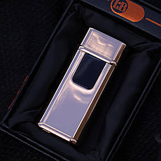 Подвійна Запальничка Спіраль + Газ Gold