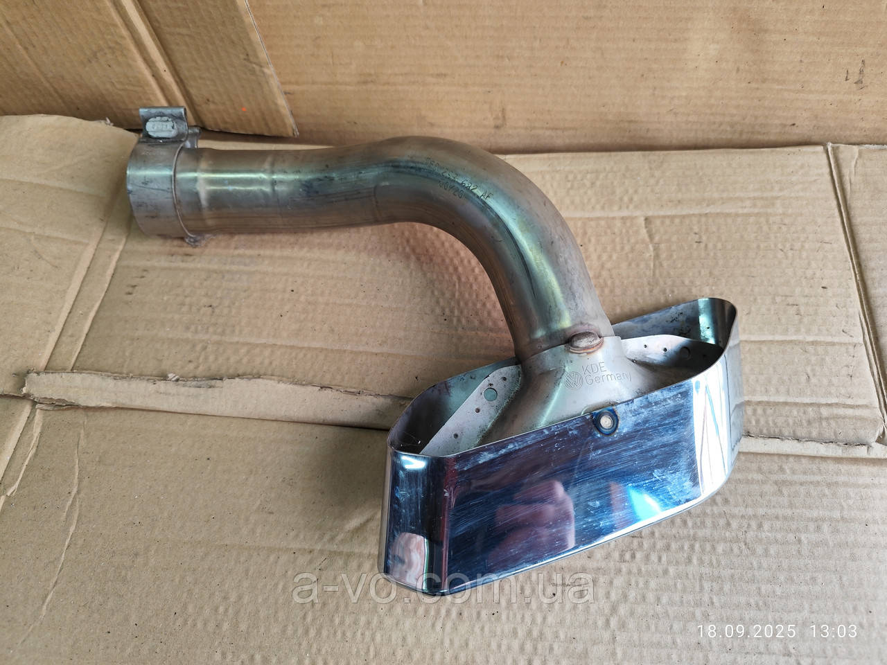 Наконечник вихлопної труби VW Touareg 760253682, фото 1