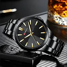 Curren 8322 Black-Gold