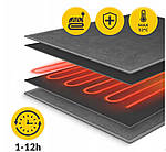 Електрична ковдра з підігрівом Pilot Soft (180x160 см, 6 режимів, сіра), фото 4