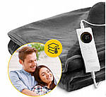 Електрична ковдра з підігрівом Pilot Soft (180x160 см, 6 режимів, сіра), фото 2