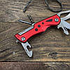 Ніж мультитул Traveler розкладний червоний, фото 2