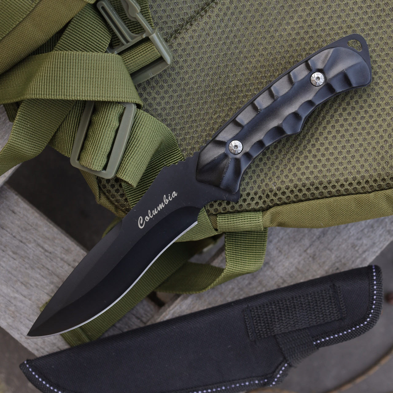 Ніж фіксований Columbia Black, фото 1