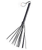 Стильний шкіряний батіг для яскравих ігор Fetish B-Series Whip Black, фото 2
