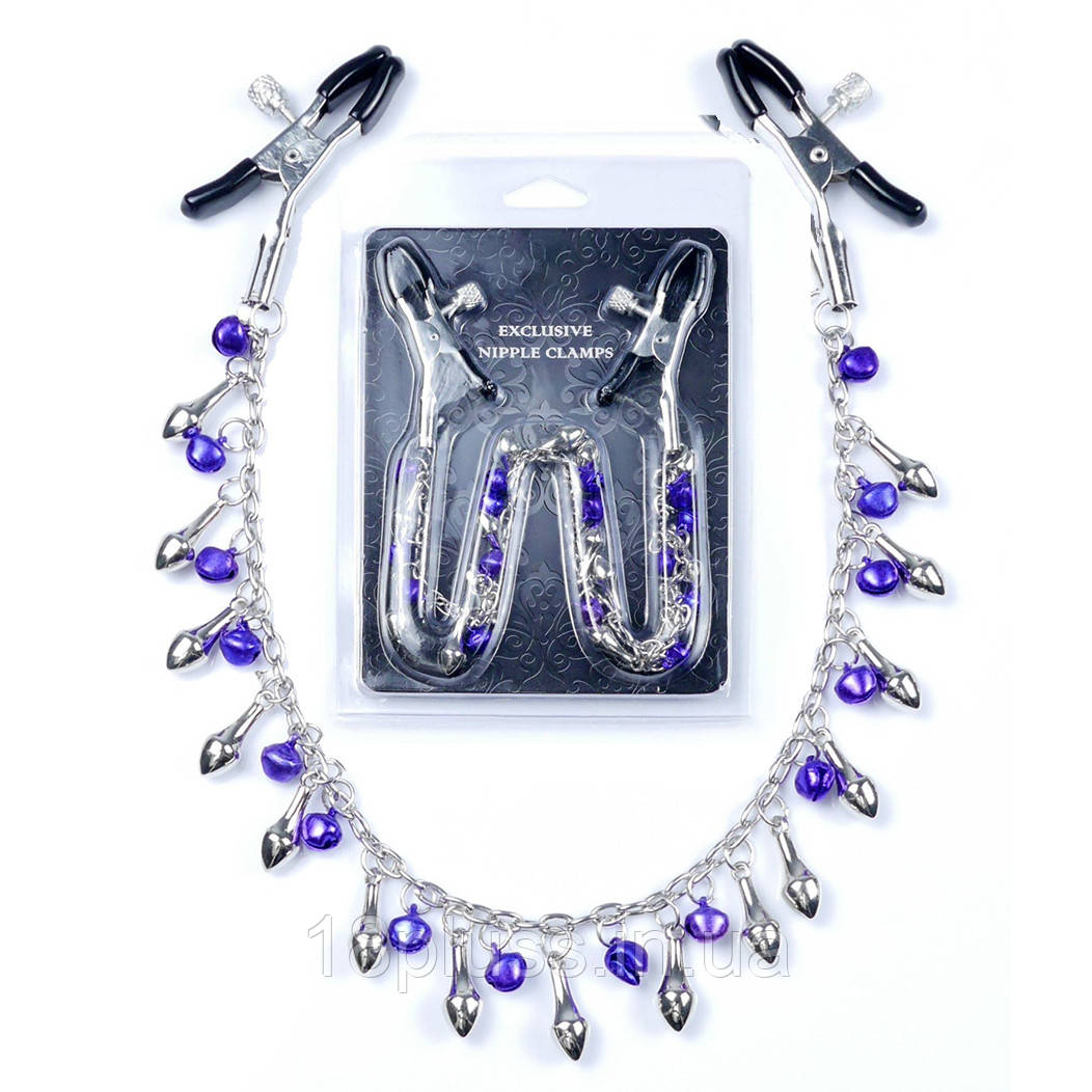 Ексклюзивні затискачі для сосків Fetish B - Series Exclusive Nipple Clamps No.2, фото 1