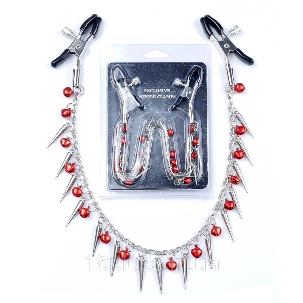 Ексклюзивні затискачі для сосків Fetish B - Series Exclusive Nipple Clamps No.3, фото 1