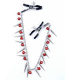 Ексклюзивні затискачі для сосків Fetish B - Series Exclusive Nipple Clamps No.3, фото 4