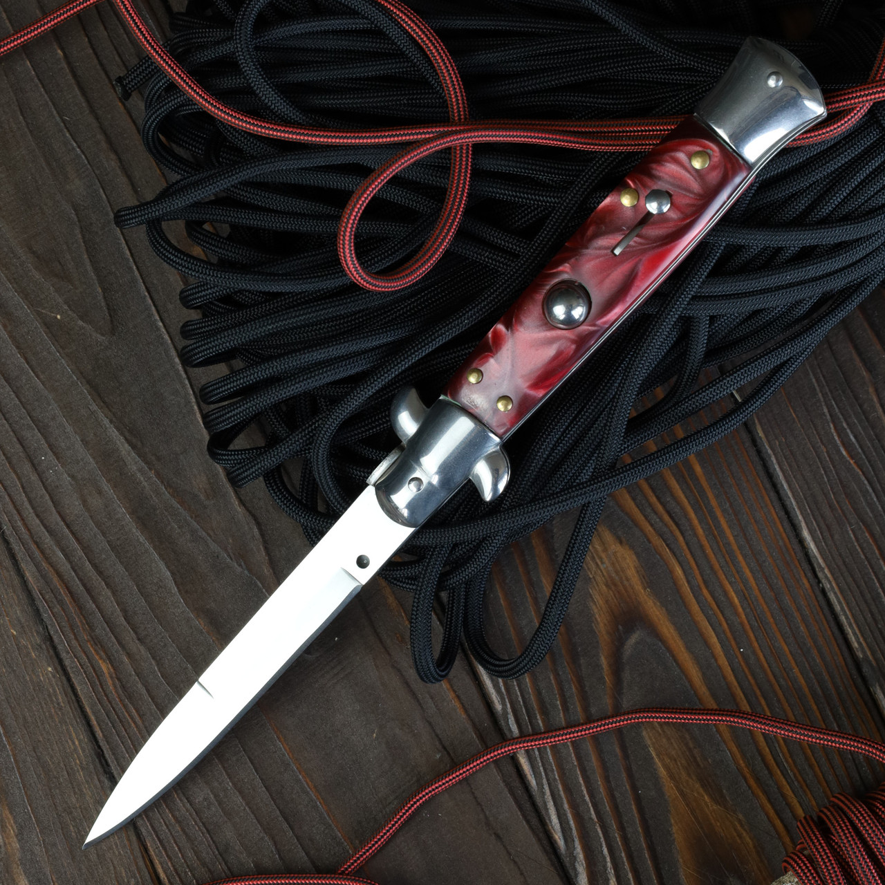 Ніж стилет AKC red, фото 1