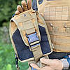 Тактична сумка на одну лямку. Койот, фото 4