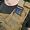 Тактична сумка на одну лямку. Койот, фото 5