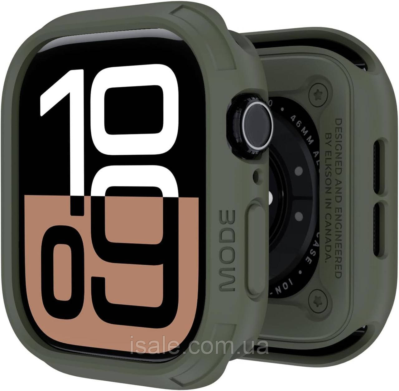 Фірмовий чохол elkson Quattro Rugged для Apple Watch 46 mm Series 11/10, фото 1