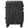 Валіза WINGS PHX02 Поліпропілен на 4-х колесах, середня (M) Чорна, фото 3