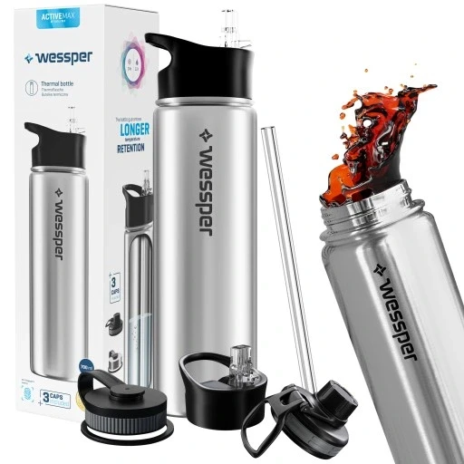 Термофляга Wessper термокружка для кави та чаю 700 мл, фото 1