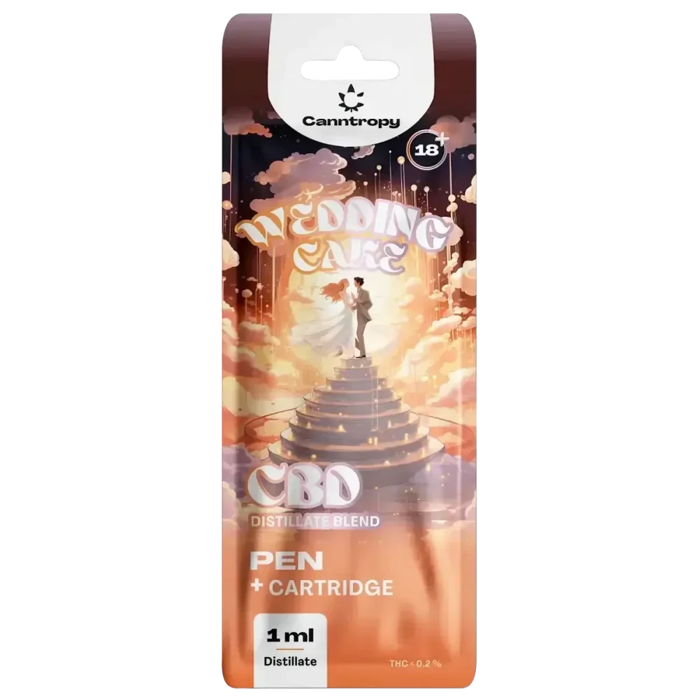 🌿 Картридж Canntropy Wedding Cake | 95% | 1 мл, фото 1