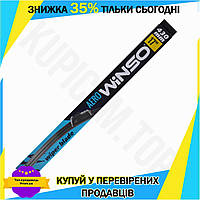 KU Бескаркасная щетка Winso Universal Fit AERO 17"/430мм стеклоочиститель для автомобиля резиновая щет Uni2L_K