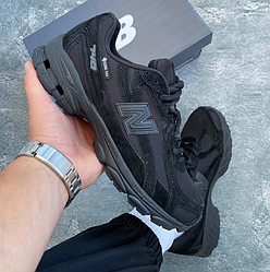 Чоловічі термо кросівки New Balance 740 Gore Tex Black чорні Нью Баланс NB осінь зима