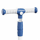 Дитячий триколісний самокат від 3 років до 50 кг білий із регульованою висотою керма та світними колесами, фото 7