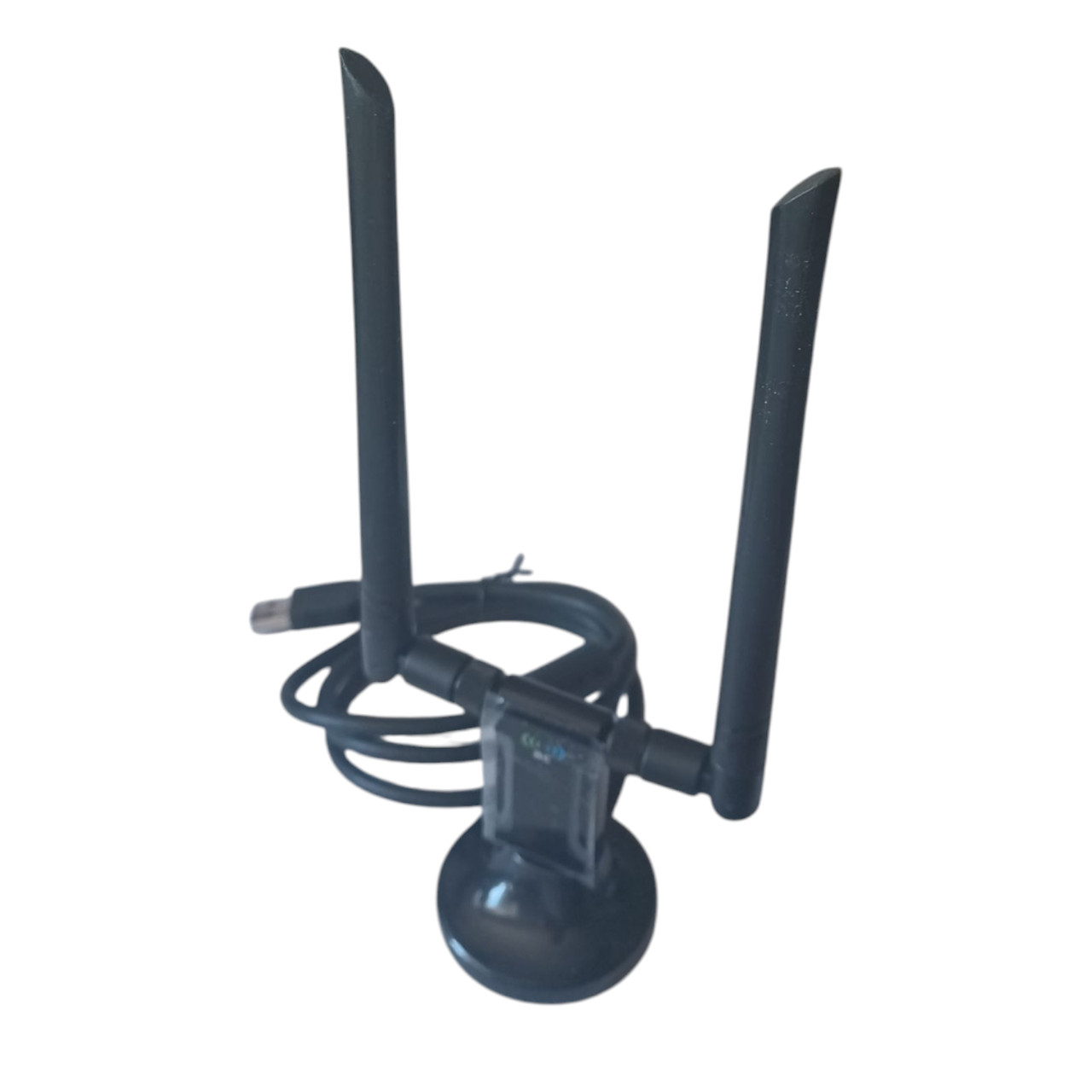 WiFi-адаптер WiFi 6 1200Mbps, дводіапазонний USB (5.8G/867Mbps + 2.4G/300Mbps) з підставкою USB 3.0, подовжувачем, фото 1