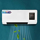 Тепловентилятор настінний 2 кВт із пультом 3 режими роботи швидке нагрівання та захист від перегрівання, фото 4