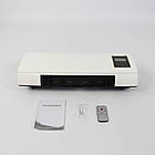 Тепловентилятор настінний 2 кВт із пультом 3 режими роботи швидке нагрівання та захист від перегрівання, фото 9