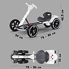 Електрокар дитячий HL-B6 86х54х48.5 см швидкість 6 кмгод витримує до 50 кг зручне сидіння і ремінь, фото 8