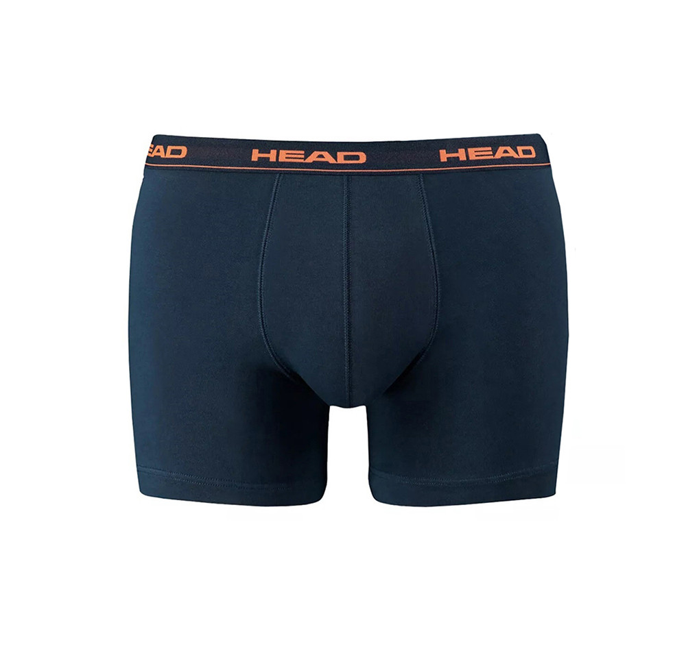 Труси-боксери чоловічі Head Mens Boxers (1 шт.) S Navy Peacoat Orange
