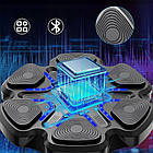 Музичний боксерський тренажер 38 см з Bluetooth динаміками підсвіткою і комплектом тренувальних рукавичок, фото 5