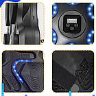 Музичний боксерський тренажер 38 см з Bluetooth динаміками підсвіткою і комплектом тренувальних рукавичок, фото 6