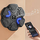 Музичний боксерський тренажер 38 см з Bluetooth динаміками підсвіткою і комплектом тренувальних рукавичок, фото 7