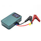 Пускозарядний пристрій 2в1 з компресором 1200 мА·год для запуску авто та підкачування шин у дорозі та гаражі, фото 3