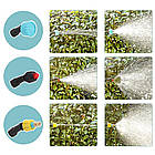 Акумуляторний обприскувач 6 л з USB зарядкою і 3 насадками для догляду за рослинами в саду й городі, фото 4