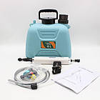 Акумуляторний обприскувач 6 л з USB зарядкою і 3 насадками для догляду за рослинами в саду й городі, фото 9