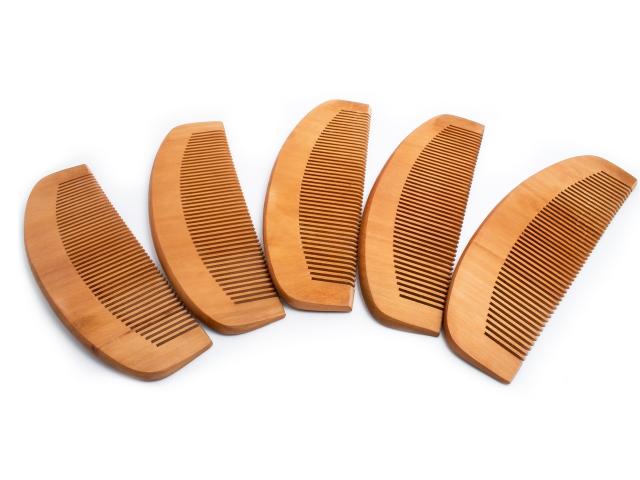 Дерев'яні гребінці масажки для волосся