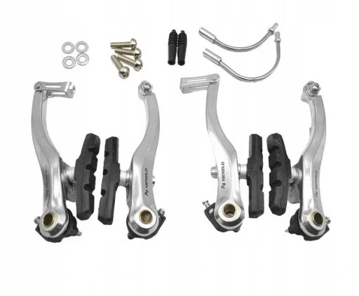 Гальма V-brake Nexelo гальмівні кліщі для велосипеда L122634nex комплект, фото 1