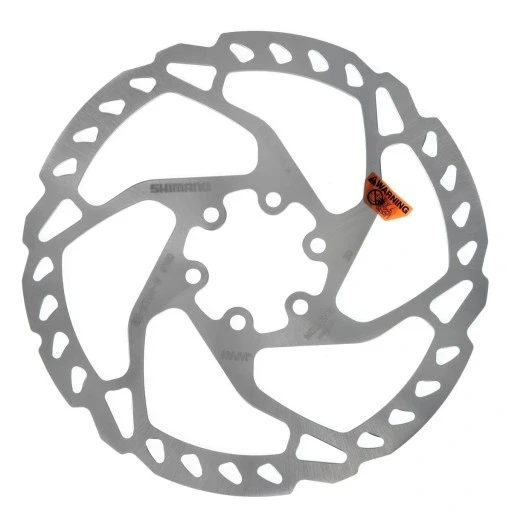 Гальмівний диск Shimano Sm-rt66 160mm кріплення на 6 гвинтів металічний і з полімерної смоли, фото 1