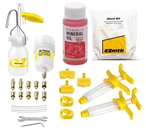 Набір для видалення повітря з гальм Shimano Tektro Avid Sram олія 60мл Ezmtb, фото 1