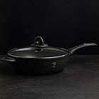 Сковорода з кришкою 32 см TK00096 антипригарне покриття для смаження тушкування страв на плиті, фото 7