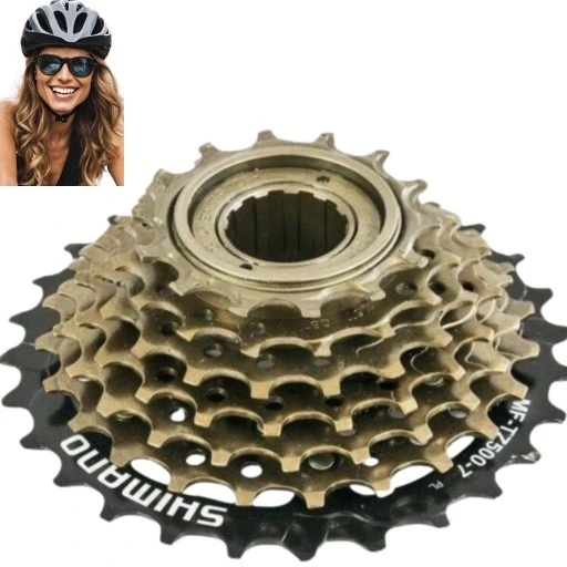 Покращуй велосипед: вільний хід Shimano 7-рядковий Mf-tz500 14-28 легкий монтаж!, фото 1