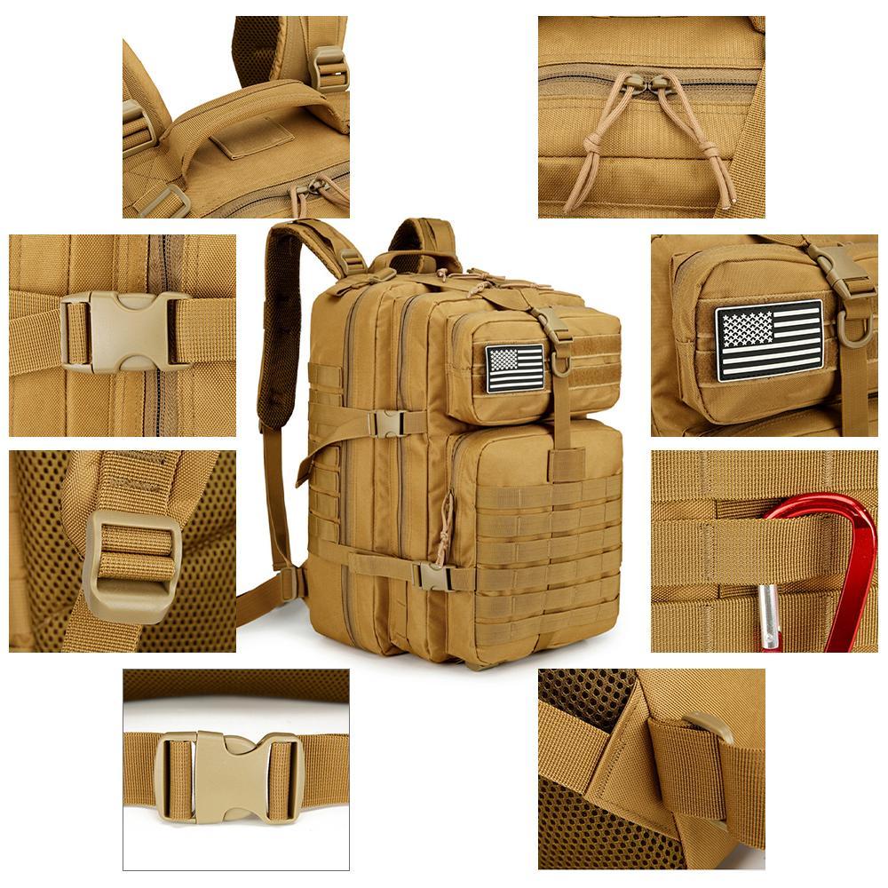 BattleShield 50 Tactical — армейський рюкзак з MOLLE, фото 1