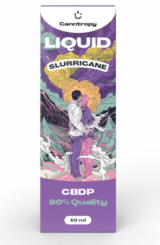 🌿Рідина для інгалятора Canntropy CBDP Liquid – Slurricane | 90% | 10 мл, фото 1