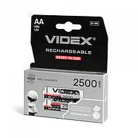 Акумулятори Videx HR6/AA 2500mAh double blister/2шт